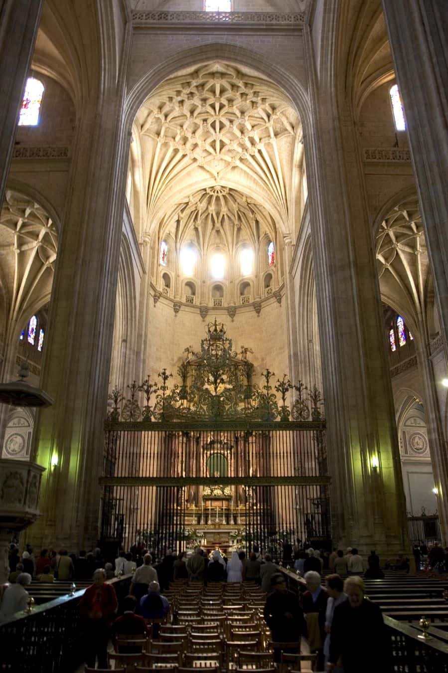 Sargas en la Catedral de Segovia