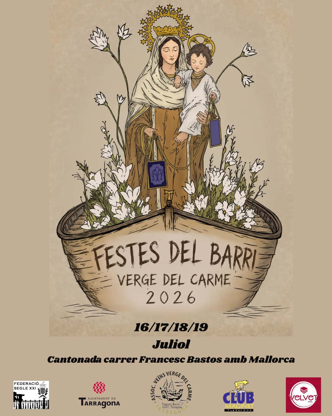 Festes de la Verge del Carme | Concurs de dibuix