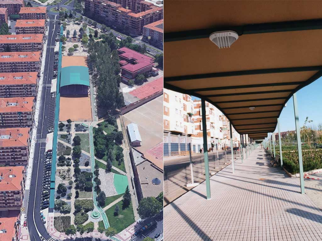 Pistas deportivas del parque de Villar y Macías