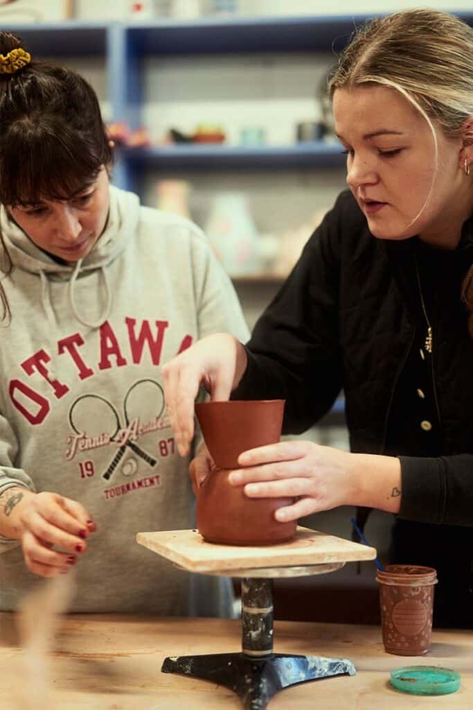 Talleres de cerámica en Telarete Ceramic