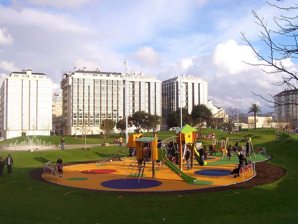 Plantación por el Día del Árbol en el Parque de Vioño