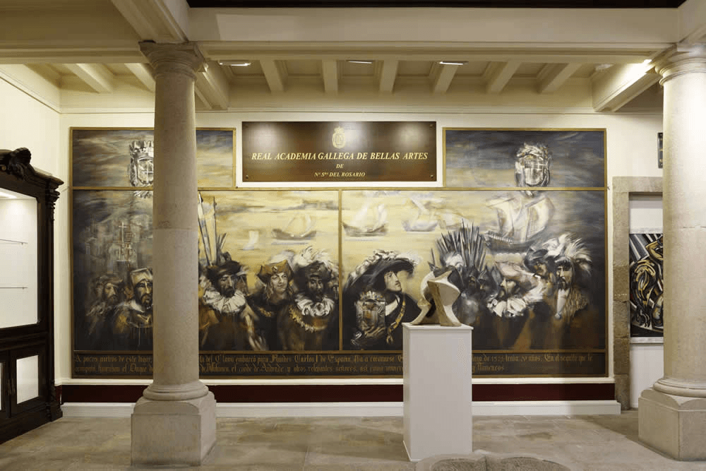 Entrega de la obra 'Emperador' de Pamen Pereira