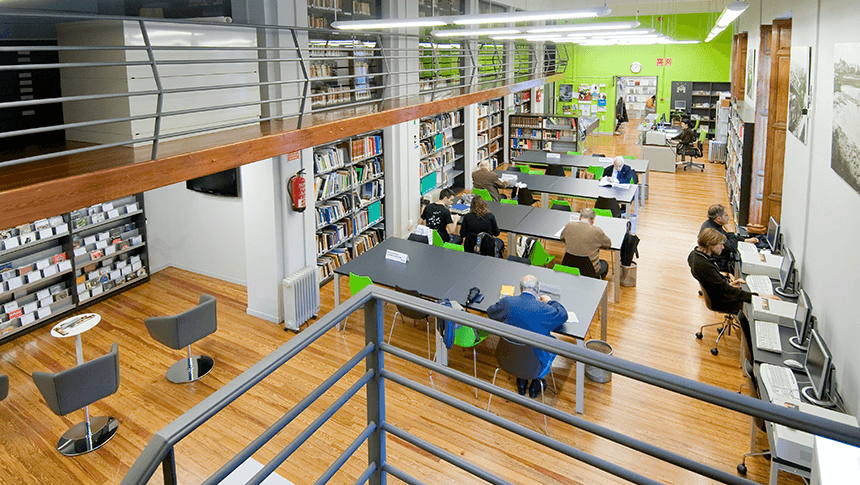 Visitas guiadas - Biblioteca do Castrillón