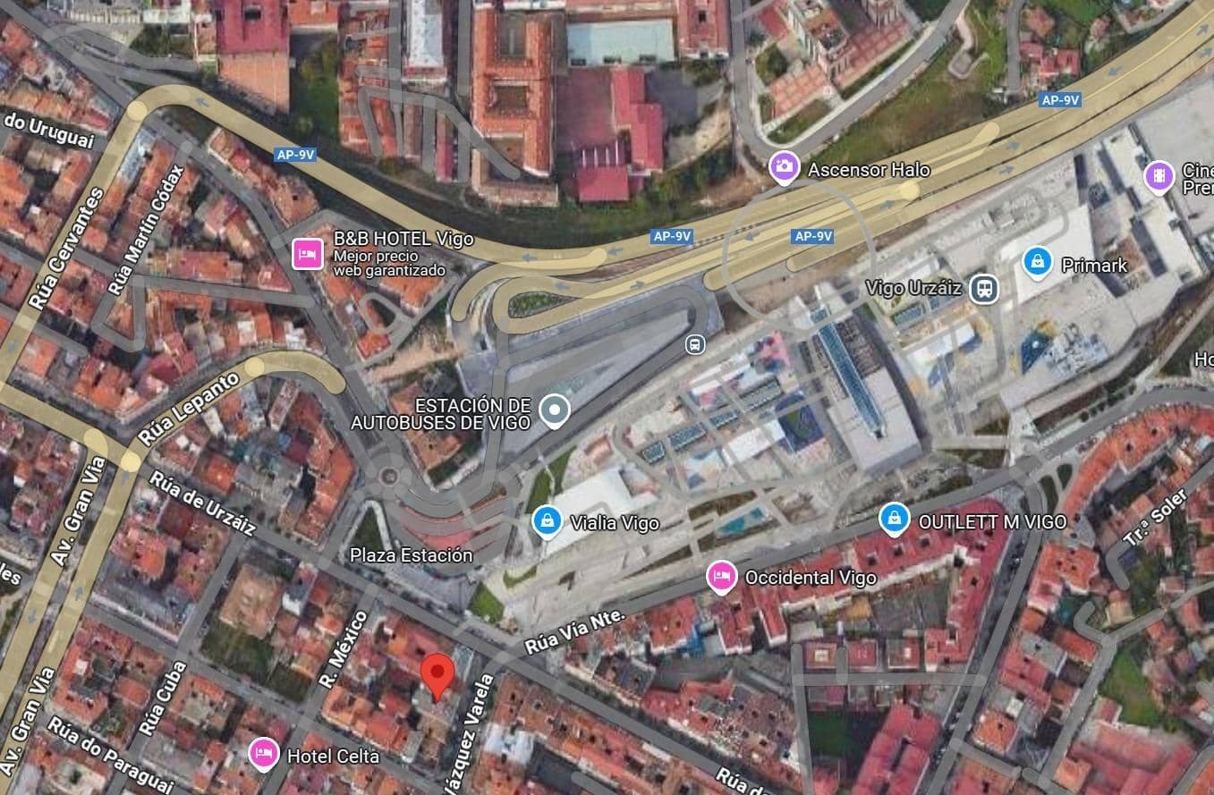 Cruce de Vía Norte con Urzaiz