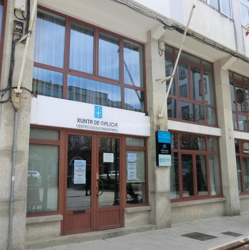 Fachada exterior del Centro Sociocomunitario de A Milagrosa en Lugo