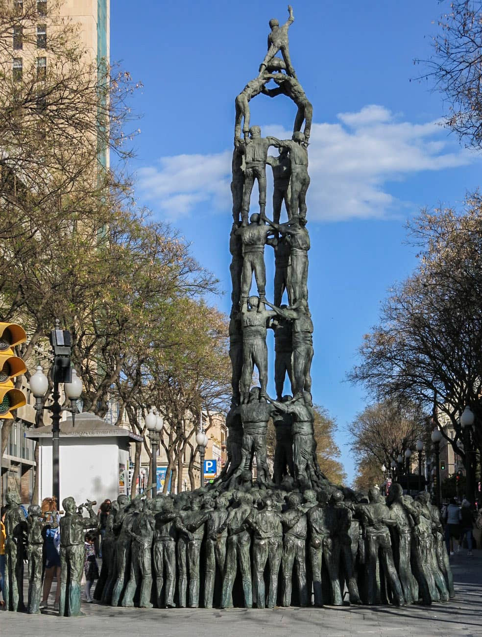 Monument als Castellers