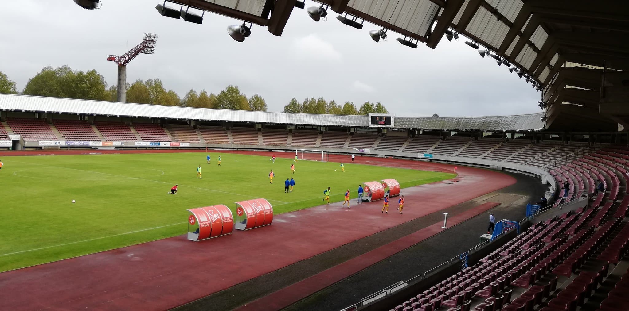 Partido SD Compostela vs Silva