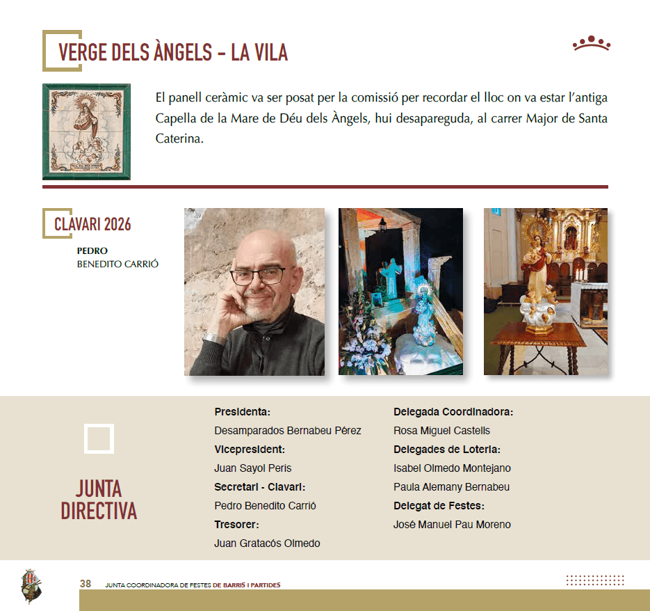 Programa d'Actes Barri Verge dels Àngels - La Vila