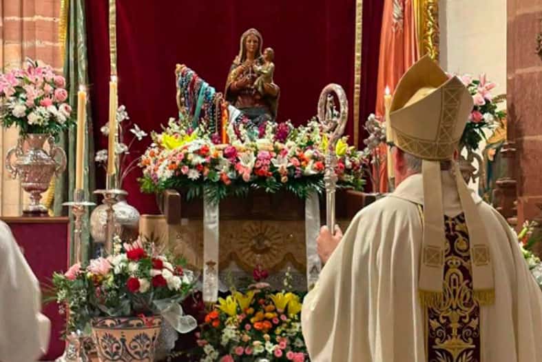 La imagen peregrina de la Virgen de la Cabeza