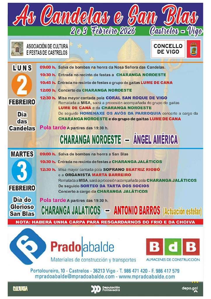 Festa das Candeas e San Brais