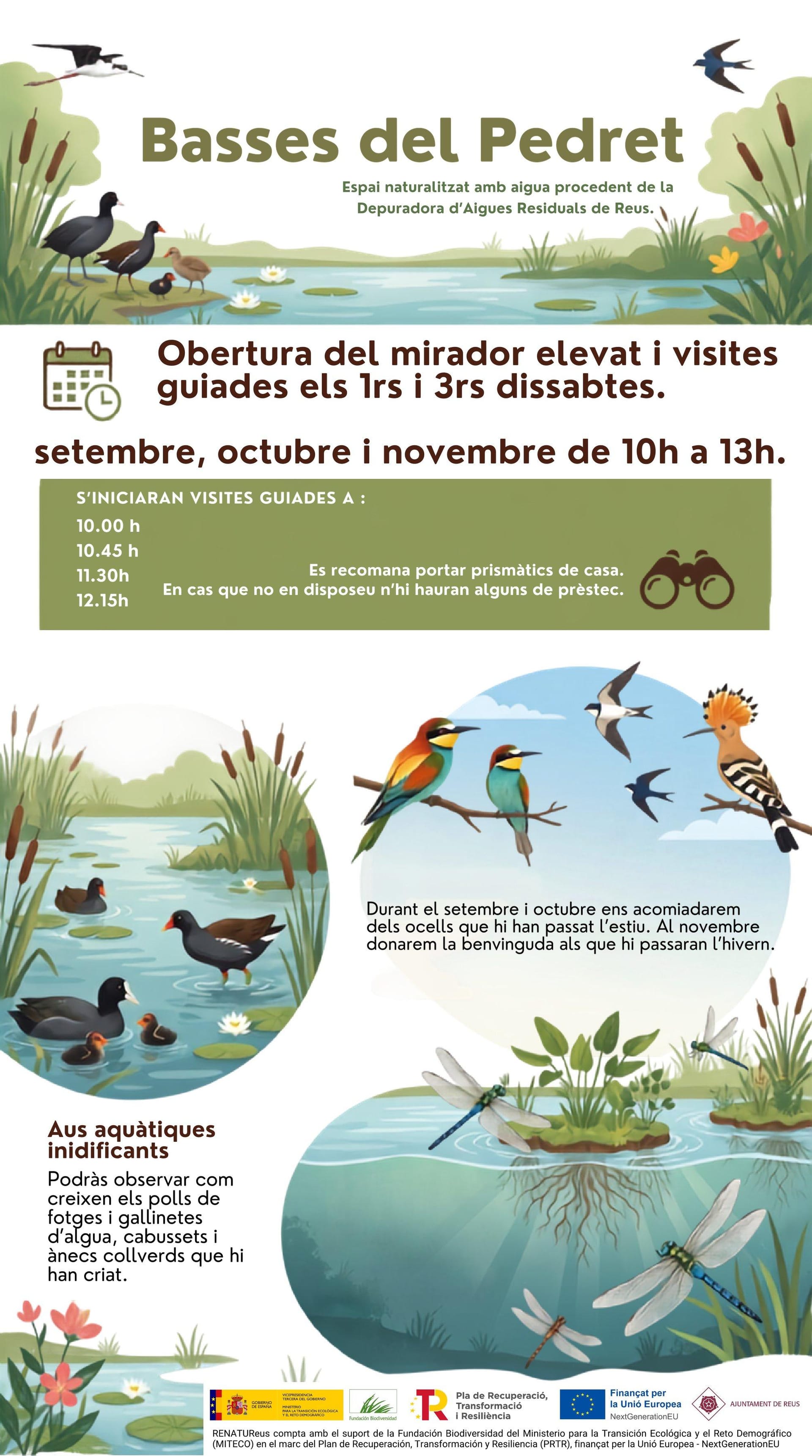 Visita Guiada a les Basses del Pedret