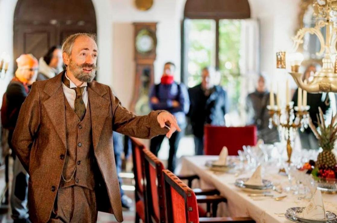 Visites teatralitzades d'Eduard Toda - La Taula Parada