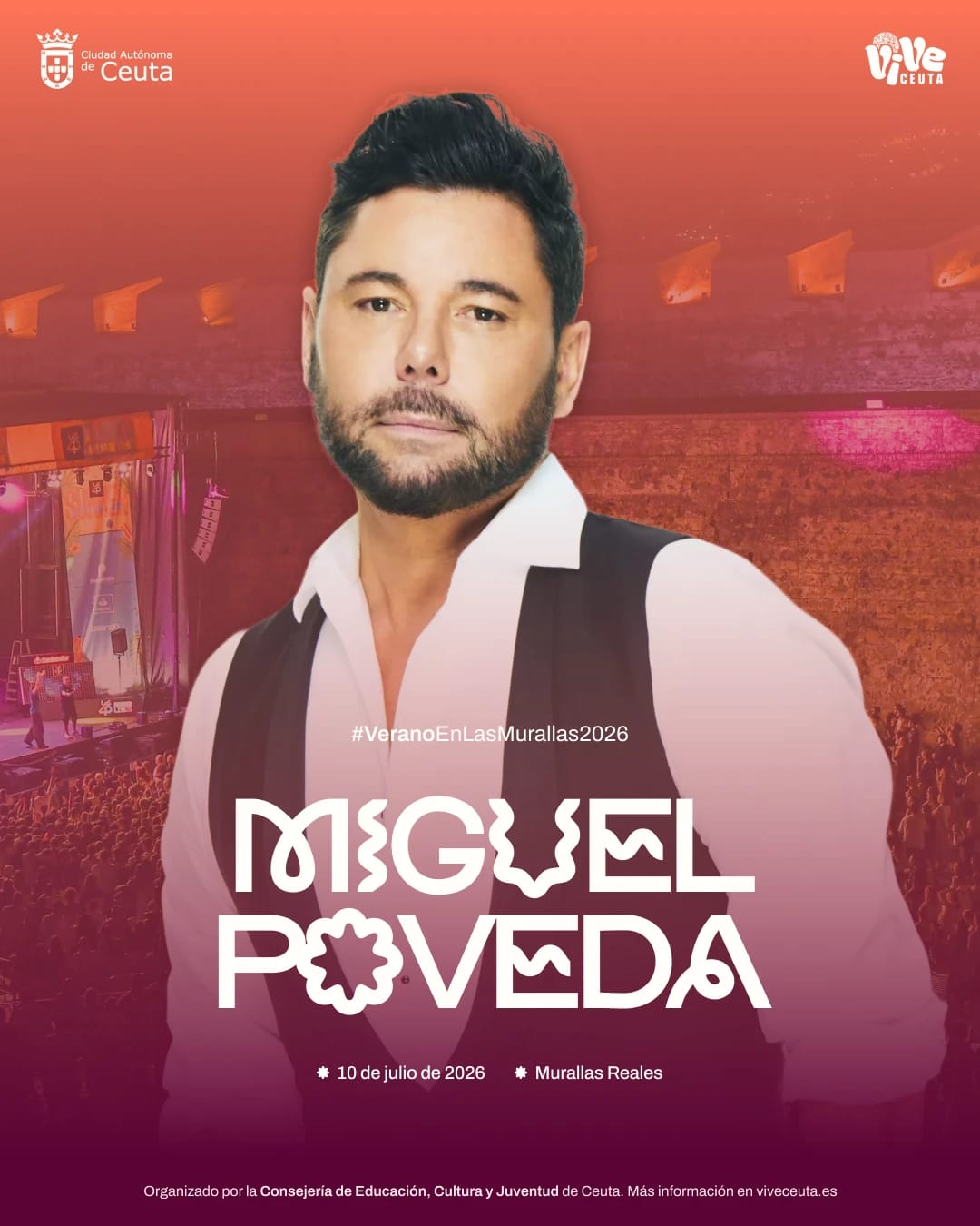 Concierto de Miguel Poveda en Ceuta