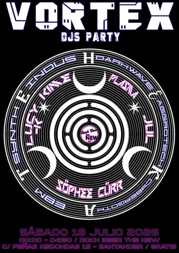 Vortex, fiesta DJ's