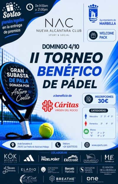 II Torneo Benéfico Cáritas