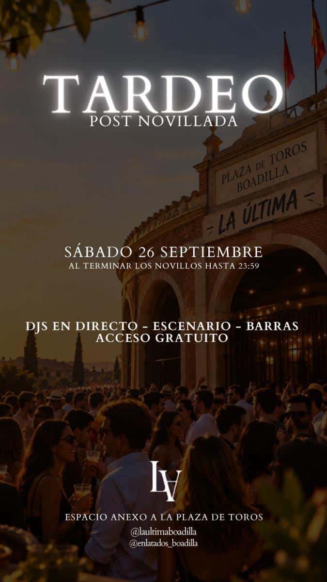 Tardeo - FIESTAS 2026