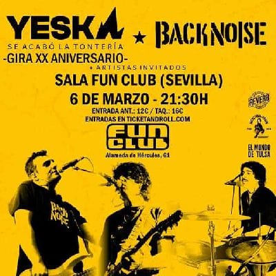 Yeska y Back Noise en FunClub
