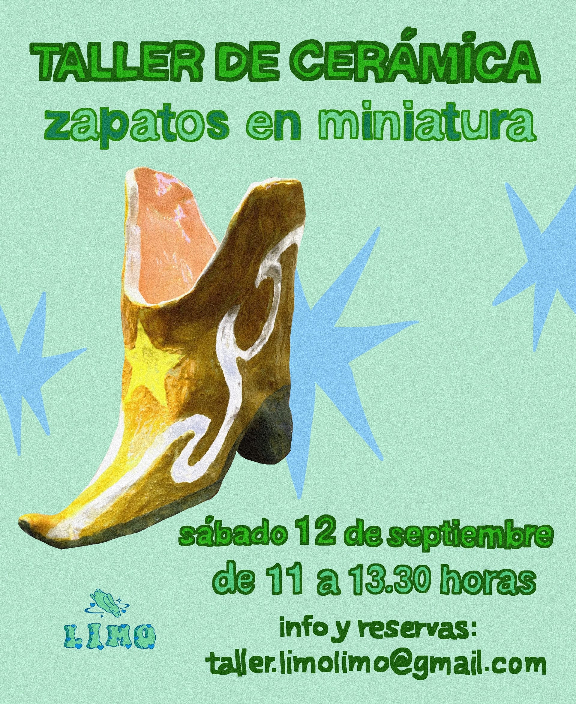 Taller de cerámica 'Zapatos en miniatura'
